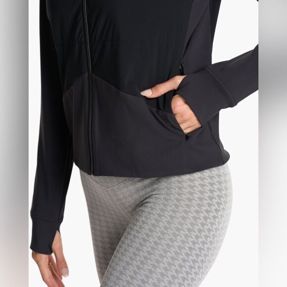 NWT Vuori Chilled Out Full zip Washed black jacket size XL - Picture 5 of 11